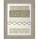 Dynamic Brown and Beige and Neutral and White Framed Art, The Studio
