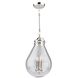 Alexandria 3 Light 10 inch Polished Nickel Up Pendants Ceiling Light