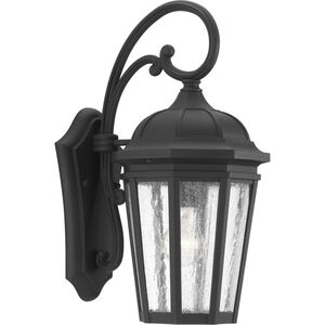 Gilford 1 Light 18 inch Textured Black Outdoor Wall Lantern, Medium, Design Series