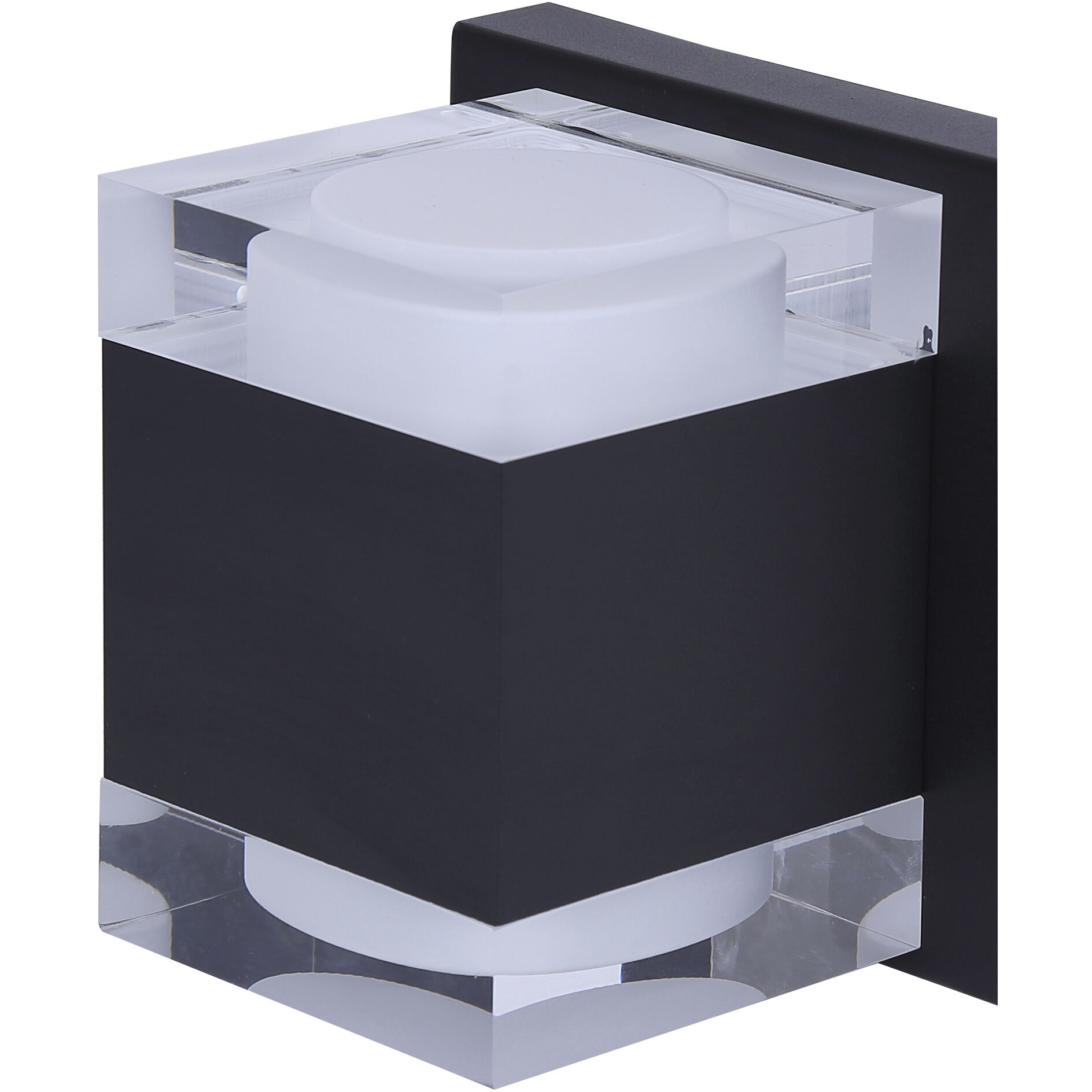 Valo LED 5 inch Black Outdoor Lantern