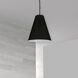 Anaya 1 Light 20 inch Matte Black Pendant Ceiling Light, Medium