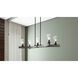 Ojai 5 Light 32 inch Matte Black Island Light Ceiling Light