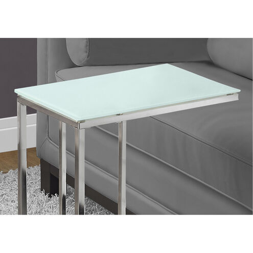Bethlehem 24 X 18 inch Chrome Accent End Table or Snack Table