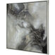 Stormy Grey and Silver Wall Art