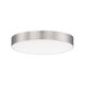 Trim LED 5 inch Satin Nickel Flush Mount Ceiling Light