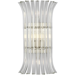 AERIN Rhine LED 11.75 inch Polished Nickel Sconce Wall Light