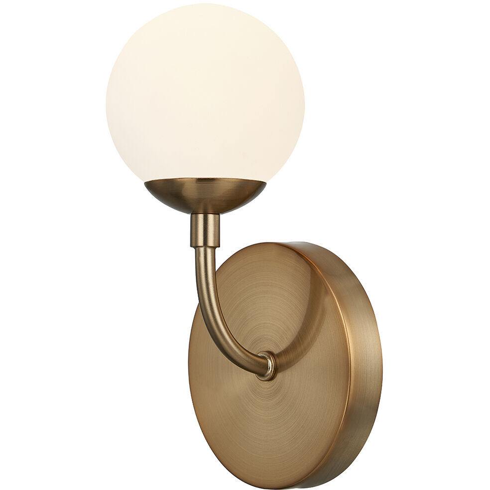 Fusion Collection - Noho Family 1 Light 4.5 inch Brushed Brass ADA Wall Sconce Wall Light in 4" D x 4.5" W x 9" H, EVOLV