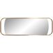 Nouvel 72 X 24 inch Antique Brass Dressing Mirror