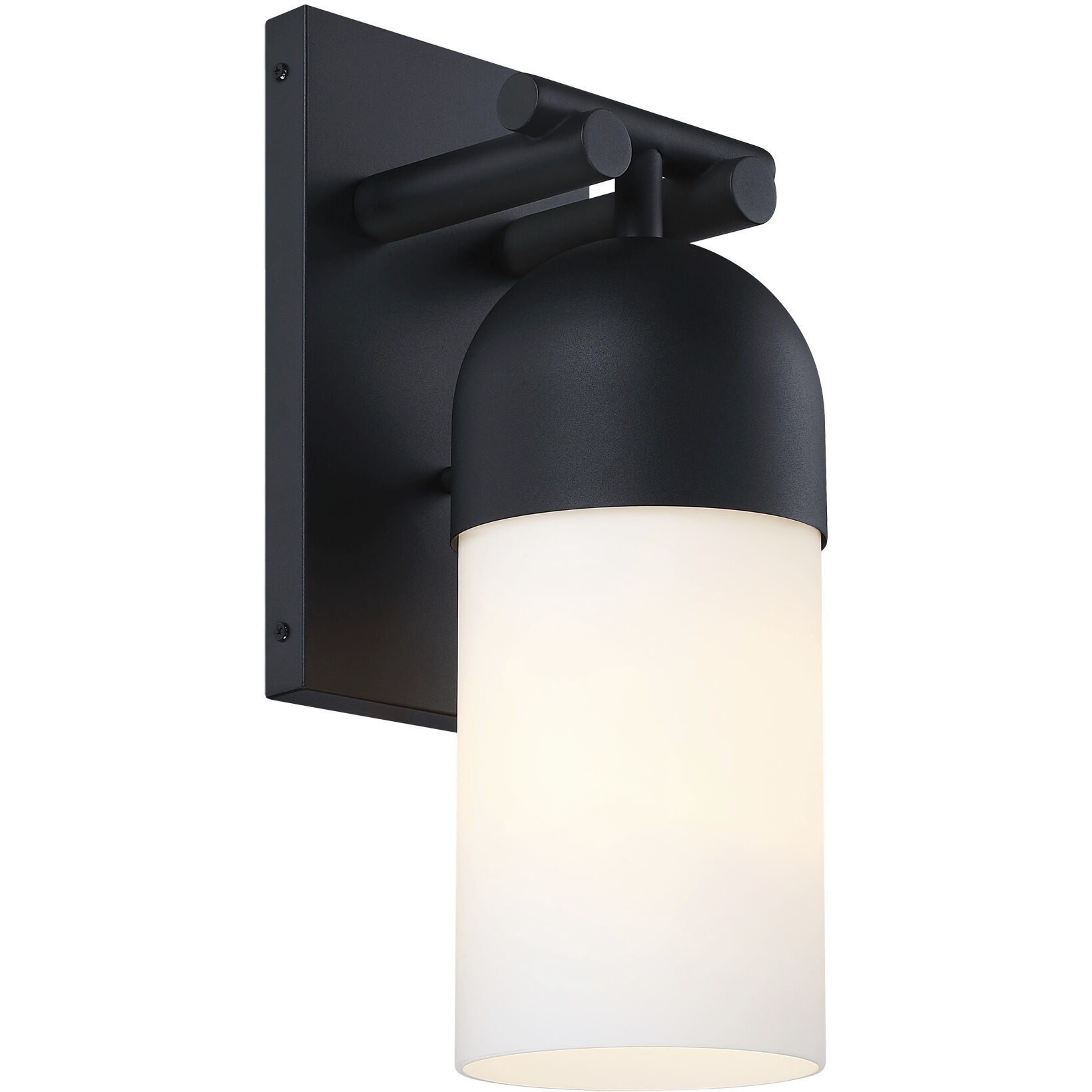 Ever Spring LED 18 inch Black Outdoor Wall Sconce