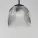 Dune 1 Light 9 inch Black Single Pendant Ceiling Light