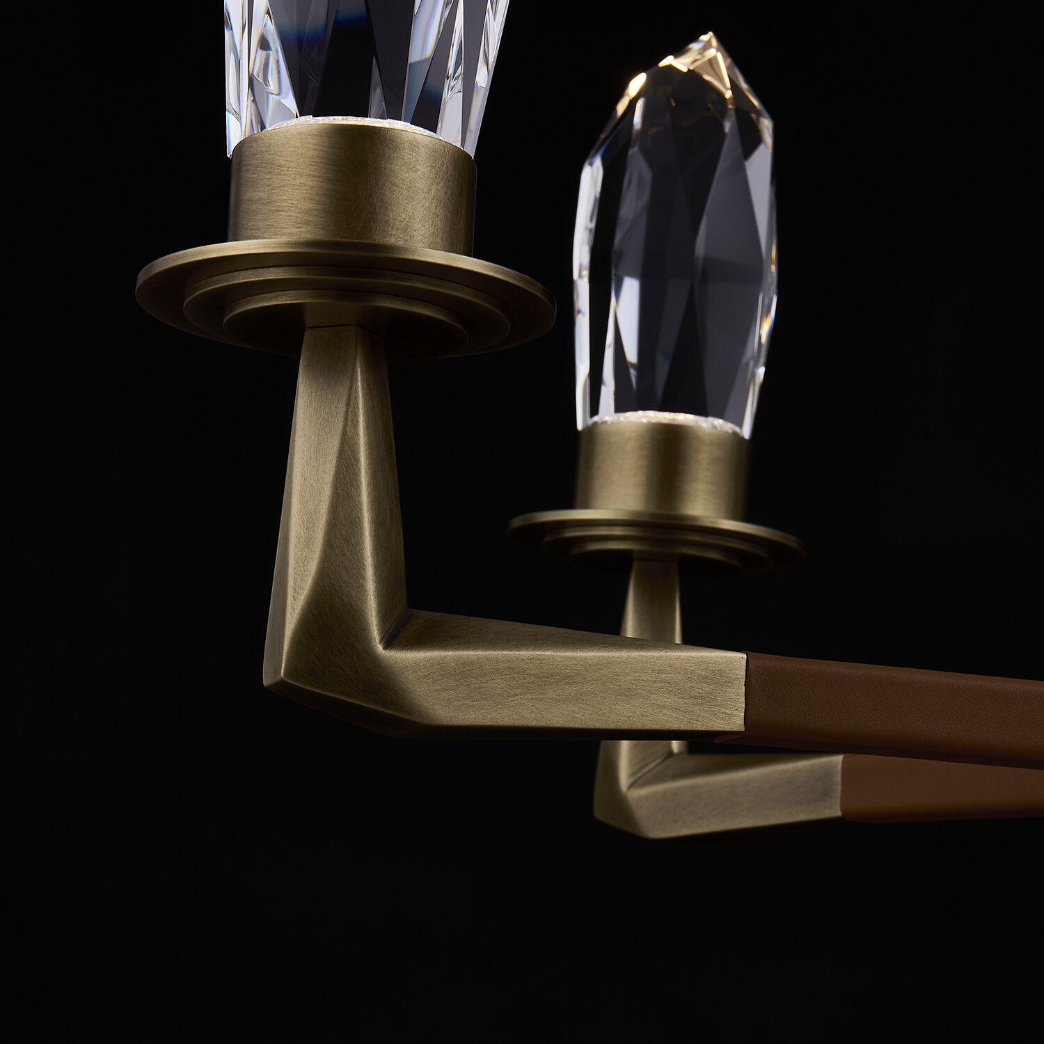 Misto 28 inch Satin Brass Pendant Ceiling Light