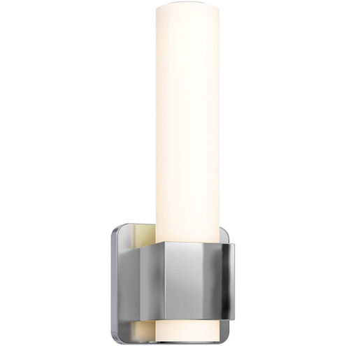 Vanity 002 Series 1 Light 12 inch Chrome Bath Vanity Wall Light in 12 in., Round