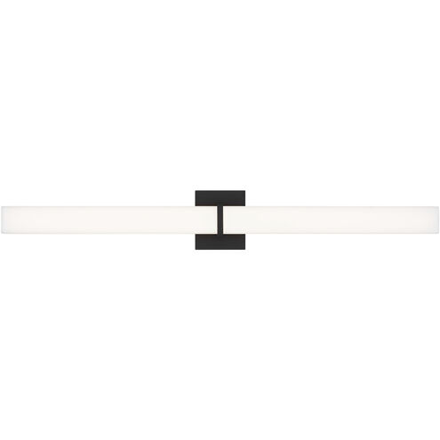 Sean Lavin Milan LED 36.5 inch Nightshade Black Bath Vanity Wall Light