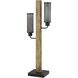 Lenox 32 inch 60.00 watt Light Oak Table Lamp Portable Light