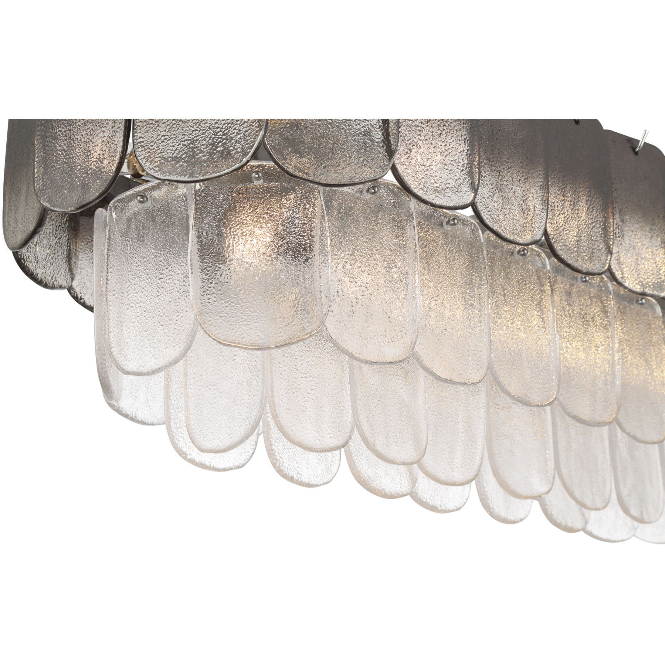 Bianca Island Light Ceiling Light in Crystalline Smoke