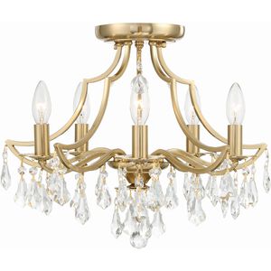 Cedar 5 Light 18.50 inch Semi-Flush Mount
