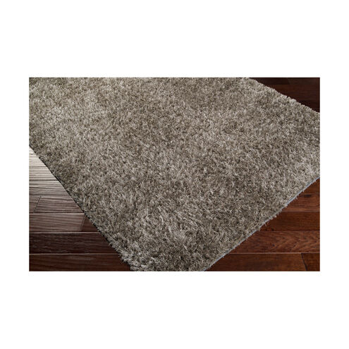 Taz 96 X 60 inch Gray Area Rug, Polyester