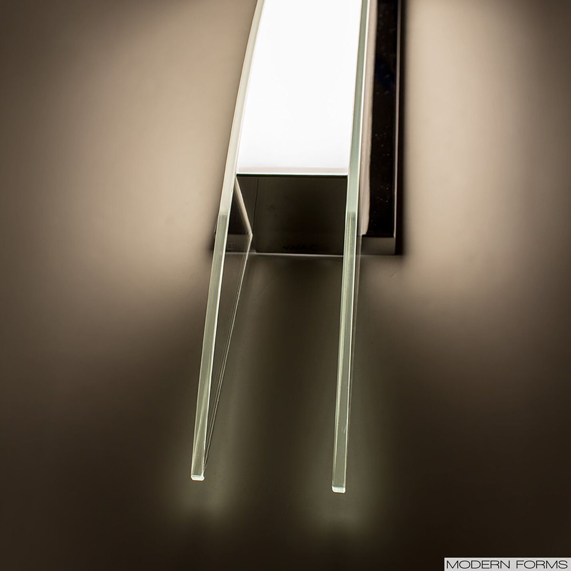 Arc LED 38 inch Chrome Bath Vanity & Wall Light in 38in.