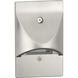 LED Step Lights 120 4.5 watt Brushed Nickel Indoor/Outdoor Step Light, Progress LED