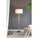 Anita 65 inch 60.00 watt Bronze and White Floor Lamp Portable Light