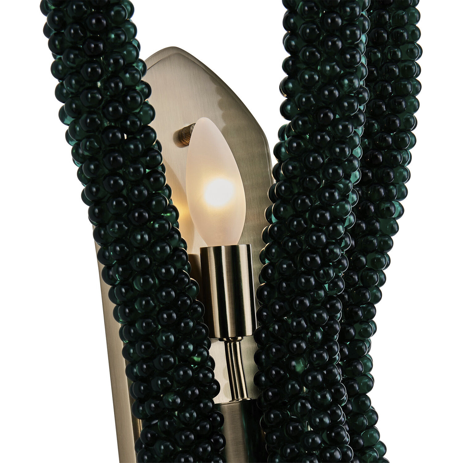 Coral Wall Sconce Wall Light in Green