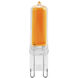 Glow LED G9 G9 3 watt 120 3000K Bulb