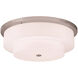 Meridian 5 Light 26 inch Brushed Nickel Flush Mount Ceiling Light