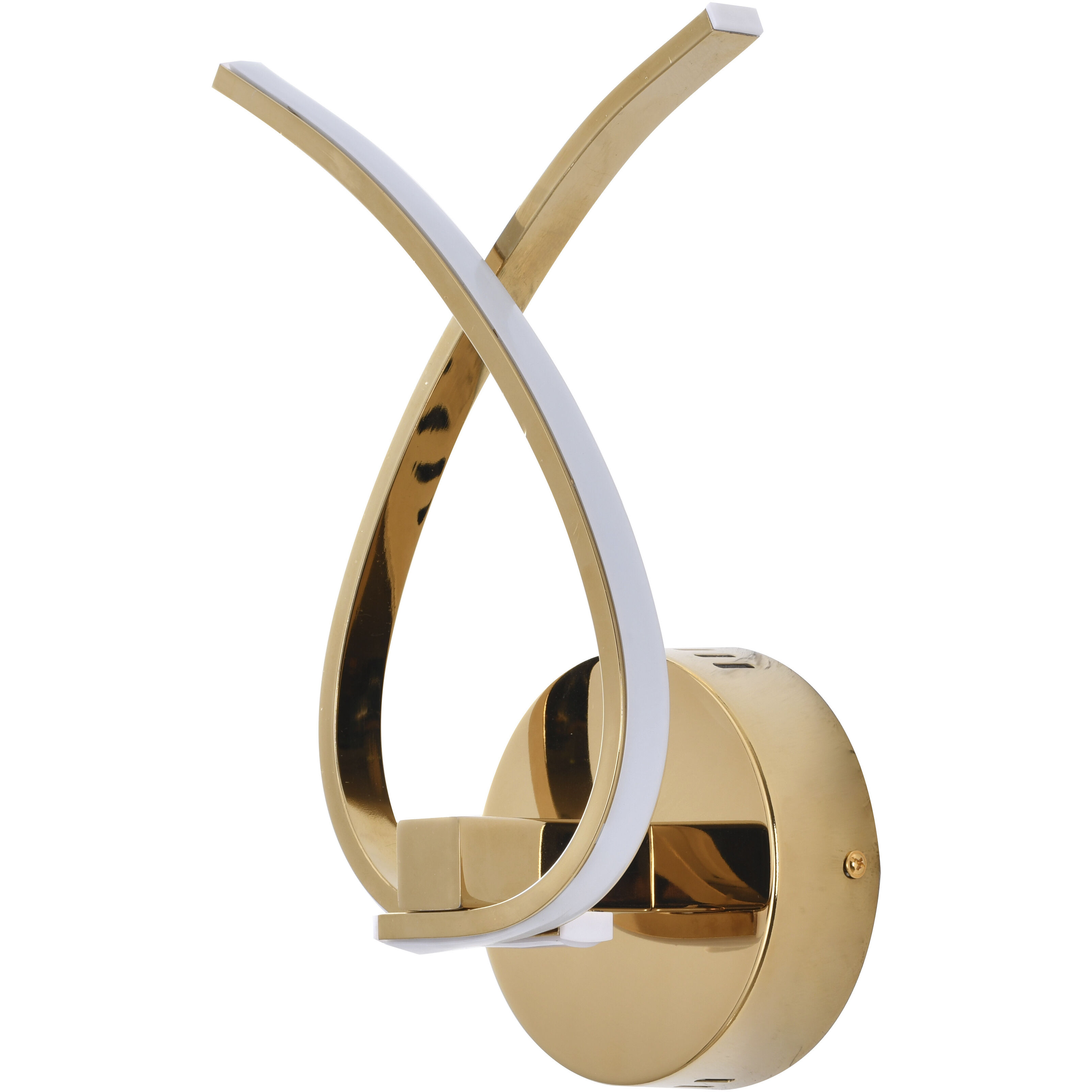 Canada Wall Sconce Wall Light, Gold Aluminum Frame