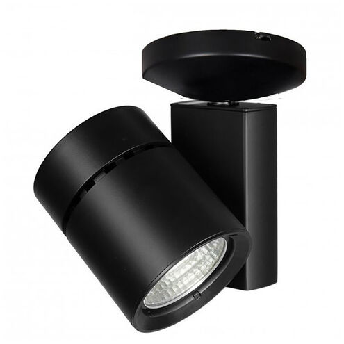 Exterminator II LED 4.5 inch Black Flush Mount Ceiling Light in 90, 2700K, Monopoint