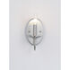 Logan 1 Light 5 inch Satin Nickel Wall Sconce Wall Light