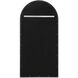 Marlowe 80 X 40 inch Black Iron and Antique Style Mirror Mirror
