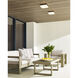 Sean Lavin Boxie LED 2.5 inch Charcoal Outdoor Wall/Flush Mount in LED 90 CRI 3000K 120V, Integrated LED