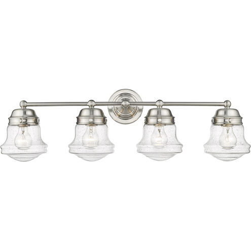 Vaughn 4 Light 31.5 inch Brushed Nickel Vanity Wall Light