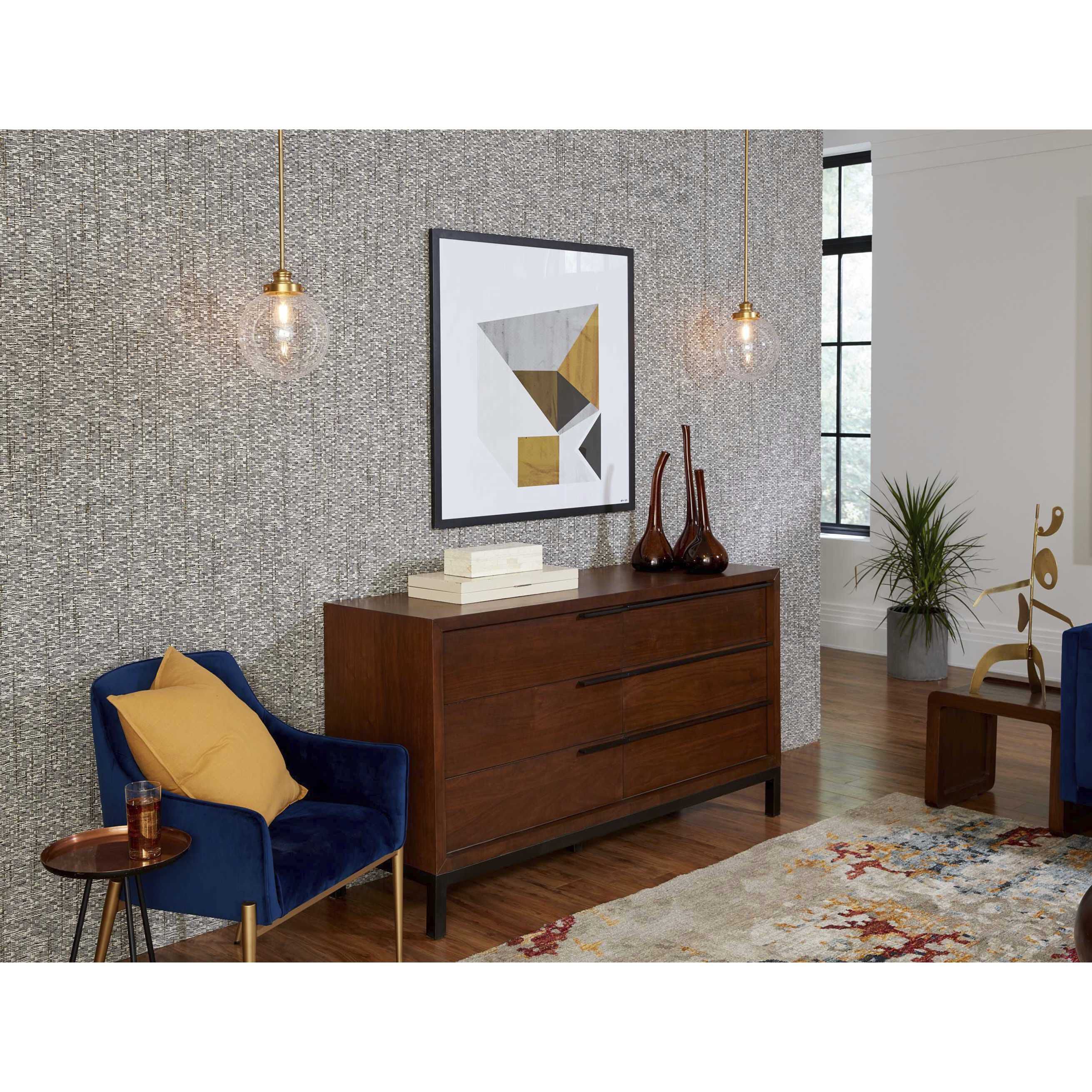 Penn 1 Light 9.75 inch Natural Brass Pendant Ceiling Light, Medium