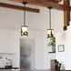Acadia LED 7.5 inch Bronze Mini Pendant Ceiling Light