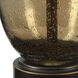 Baltic 28.75 inch 150.00 watt Amber Glass and Rustic Bronze Table Lamp Portable Light