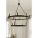Dalvor 12 Light 42.75 inch Dark Bronze Pendant Ceiling Light