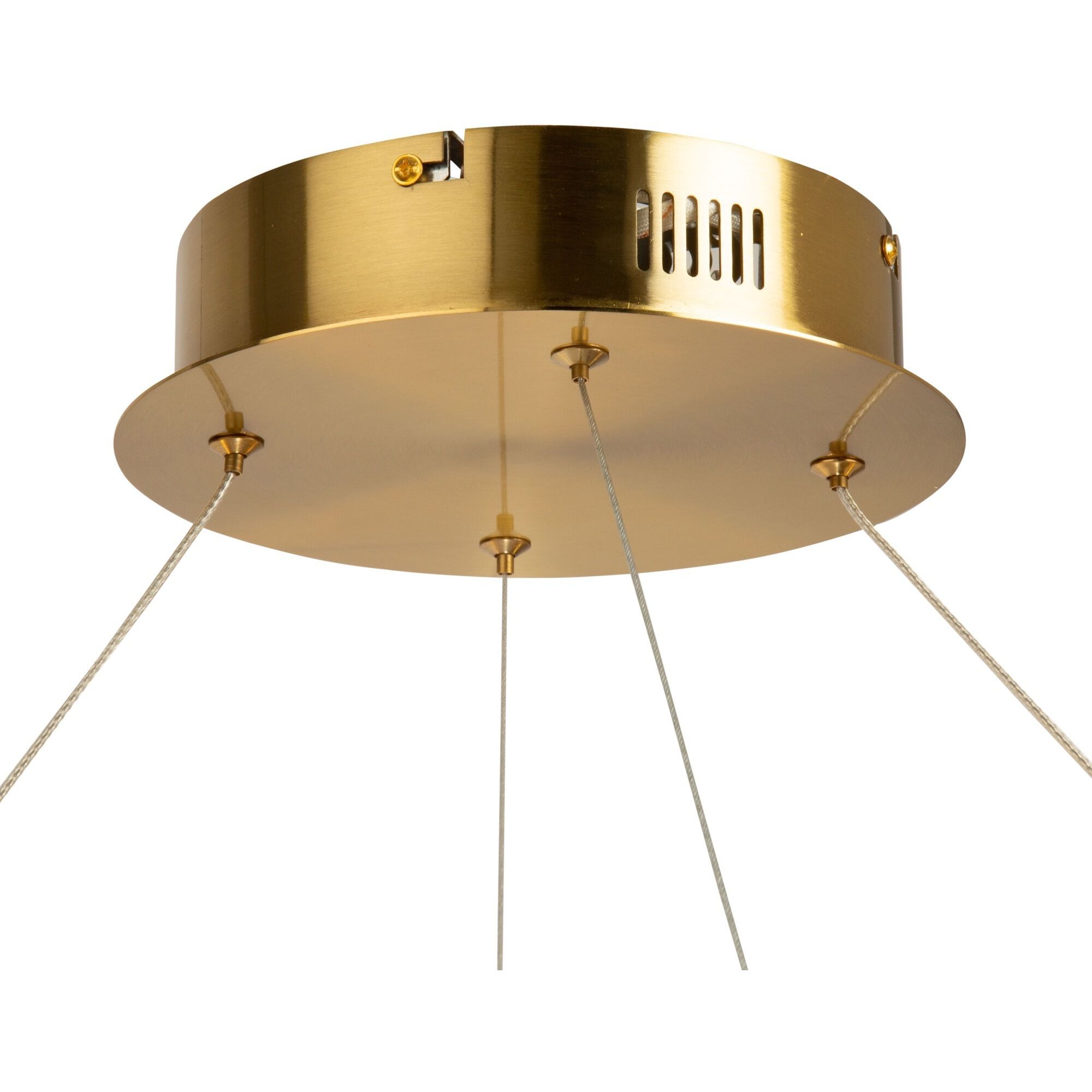 Stella LED 31.5 inch Brushed Brass Pendant Ceiling Light