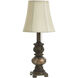 Trieste 18 inch 40 watt Brown Table Lamp Portable Light