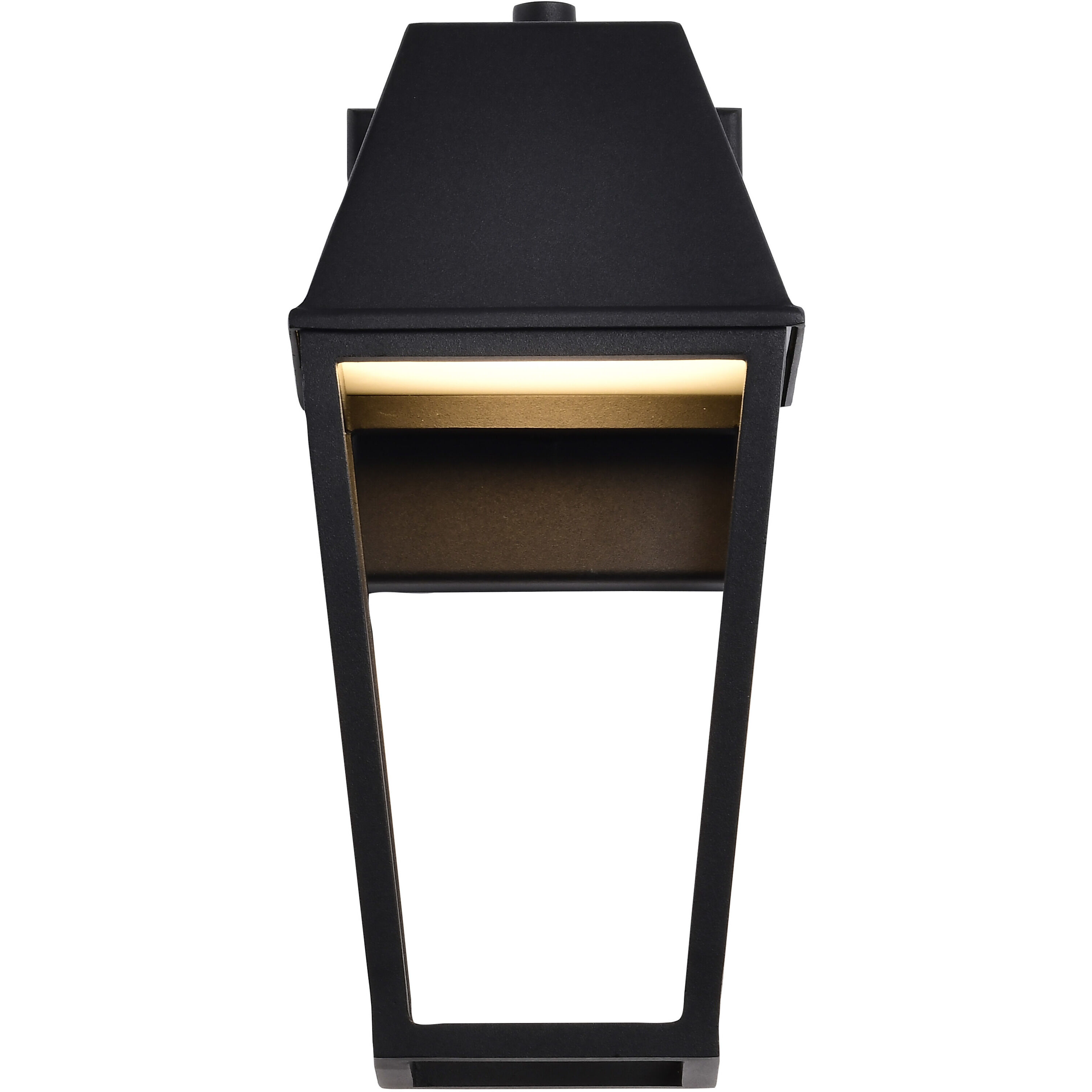 Colt LED 11.75 inch Matte Black Outdoor Wall Light