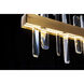 Canada LED 2 inch Gold Chandelier Ceiling Light