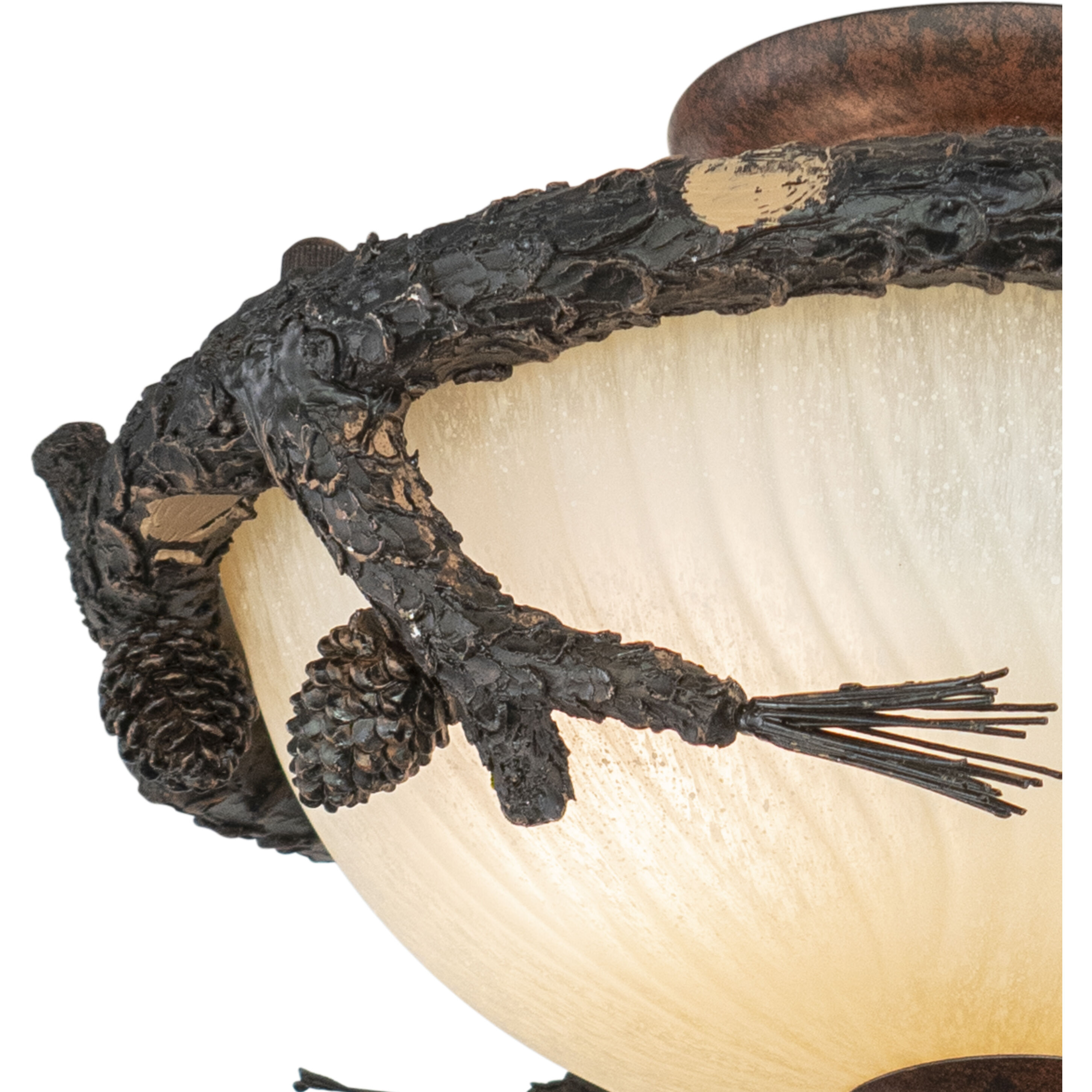 Fan Light Kit LED Weathered Patina Convertible Light Kit