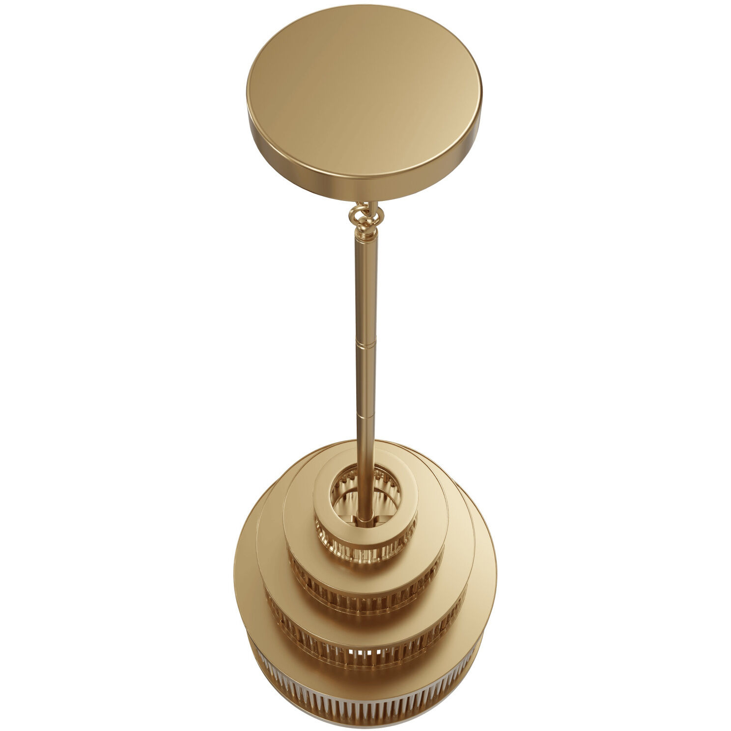 Waldorf LED 12 inch Aged Brass Pendant Ceiling Light