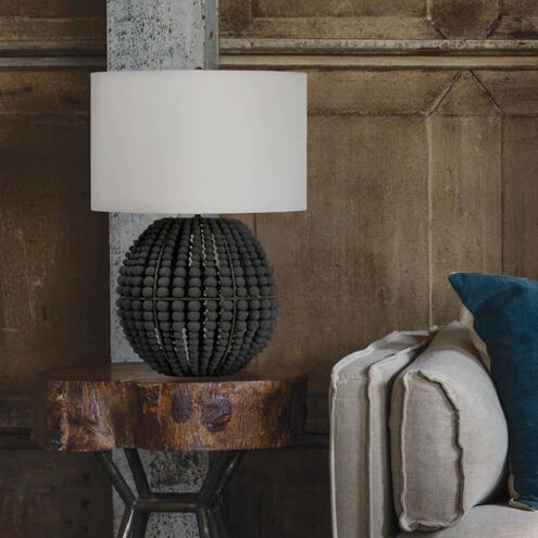 Tropez 28 inch 150.00 watt Grey Table Lamp Portable Light