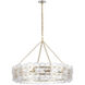 Julie Neill Gianna LED 35.75 inch Gild Ring Chandelier Ceiling Light