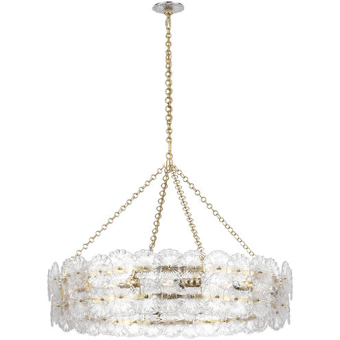 Julie Neill Gianna LED 35.75 inch Gild Ring Chandelier Ceiling Light