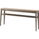 Tay 70 X 13 inch Washed Grey Echo Oak Console Table