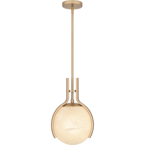 Orbit 1 Light 11.25 inch Bronze Gold Pendant Ceiling Light
