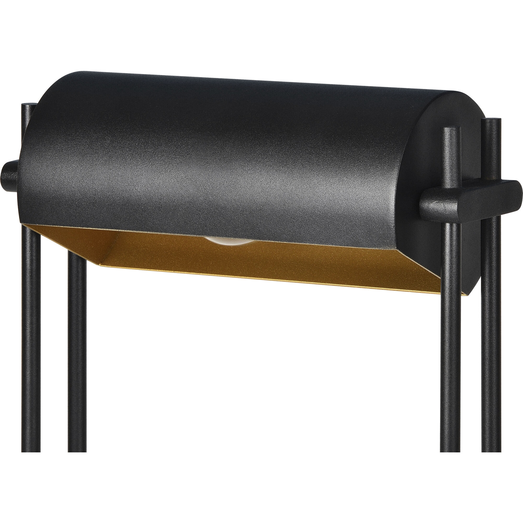 Jeffrey 16 inch 60.00 watt Matte Black Table Lamp Portable Light