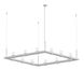 Intervals LED 56 inch Satin White Pendant Ceiling Light
